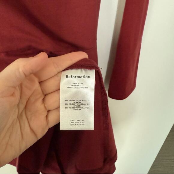 NWT Reformation Coen Knit Dress Size M - Picture 3 of 4